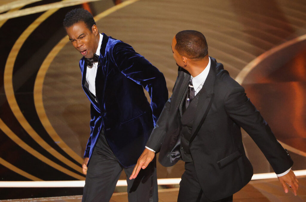 Schiaffo di Will Smith a Chris Rock agli Oscar 2022