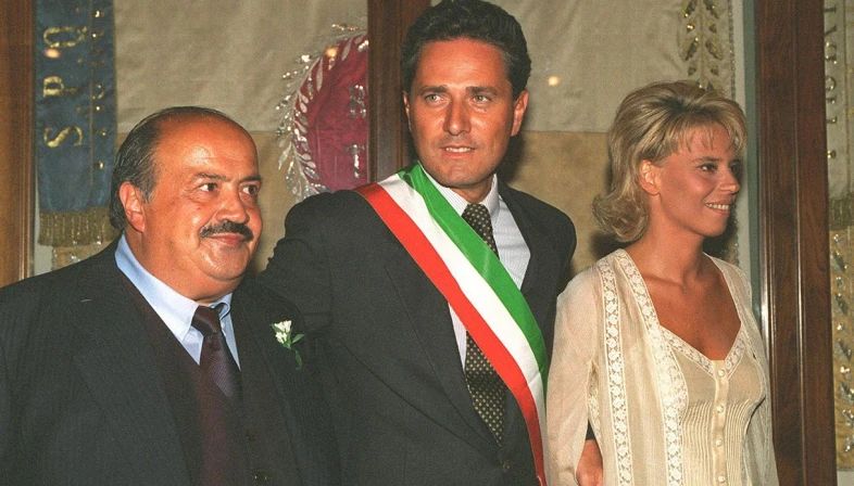 Maurizio Costanzo e Maria De Filippi foto vera del matrimonio con Francesco Rutelli