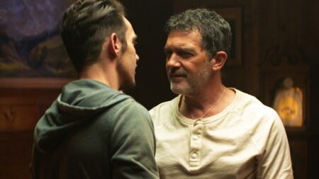 Antonio Banderas e Jonhatan Rhys Meyers in Black Butterfly