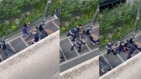 Milano, donna manganellata polizia