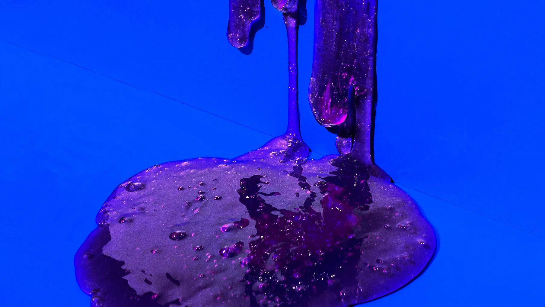 slime blu viola