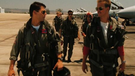 un frame da top gun (1986)