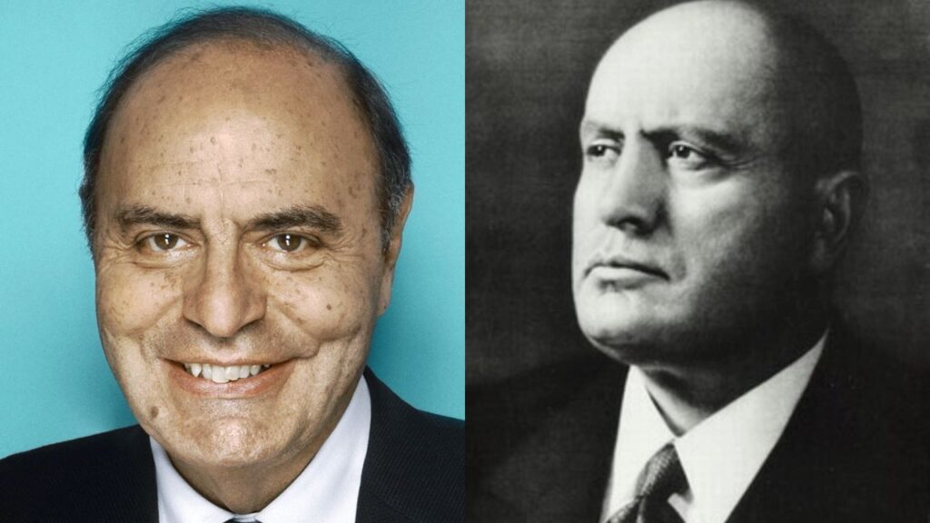 Bruno Vespa e Benito Mussolini sono parenti