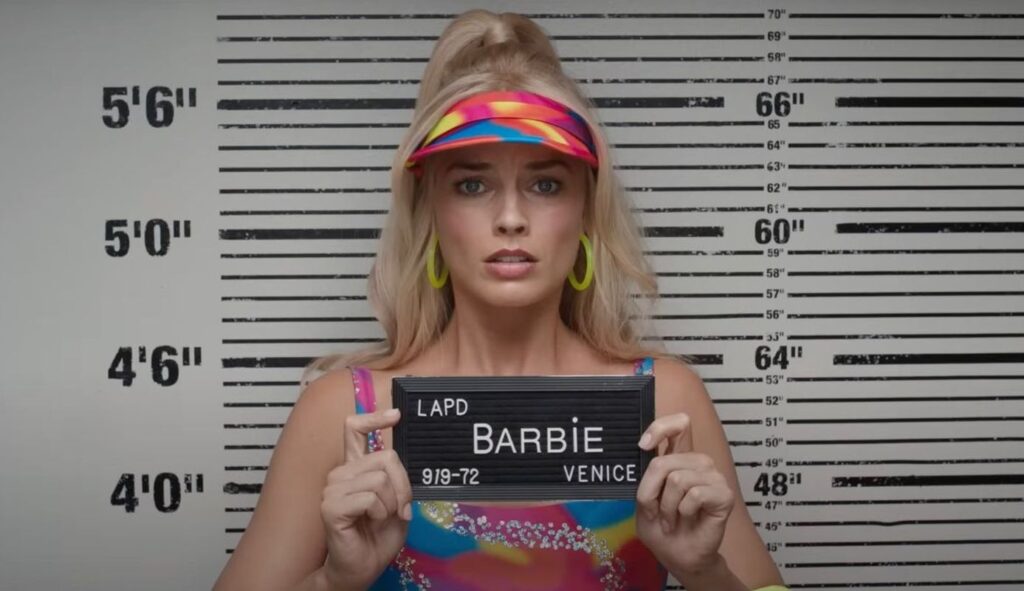 Margot Robbie in Barbie