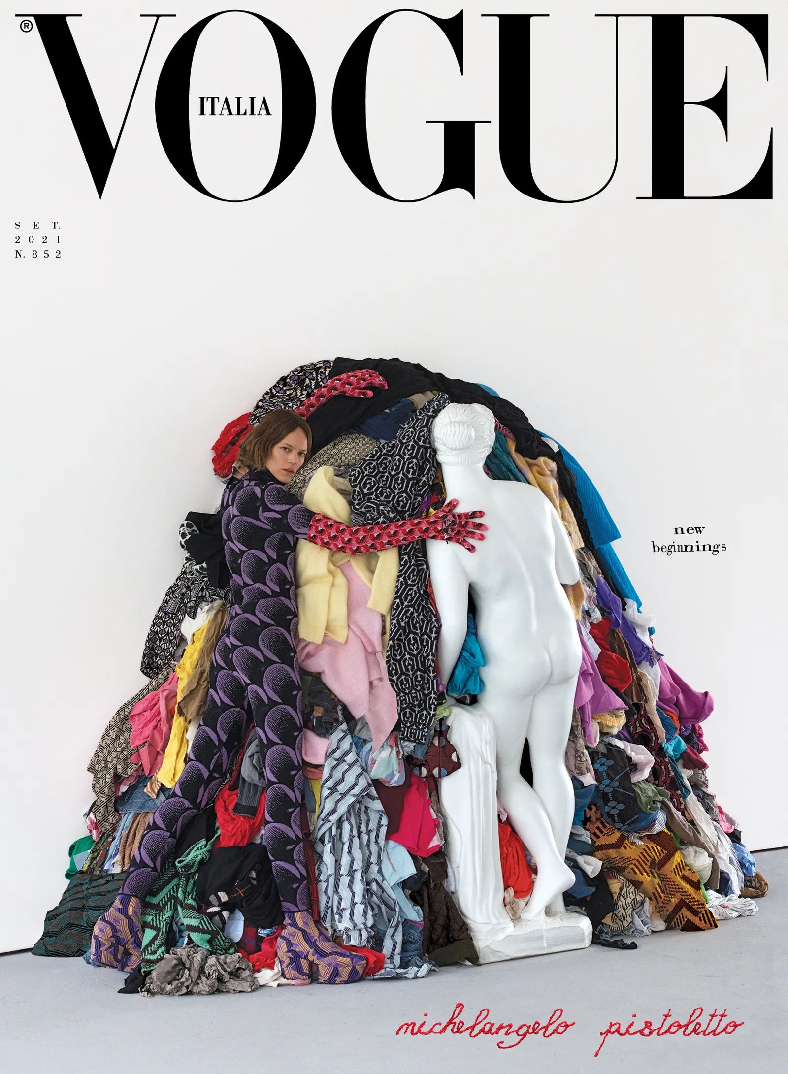 La venere degli stracci su Vogue