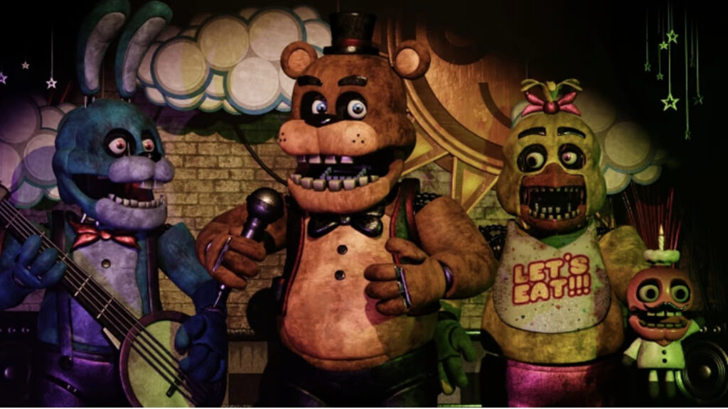 Una scena di Five Nights at Freddy's