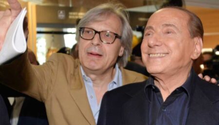 Sgarbi e Berlusconi