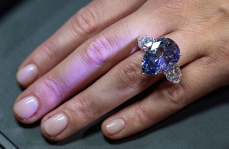 Il Blue Royal, il diamante blu più grande al mondo.