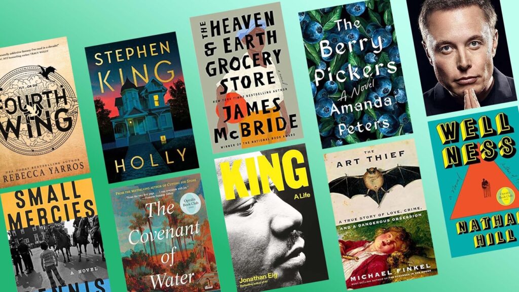 Alcuni dei migliori dieci libri del 2023 secondo Amazon.