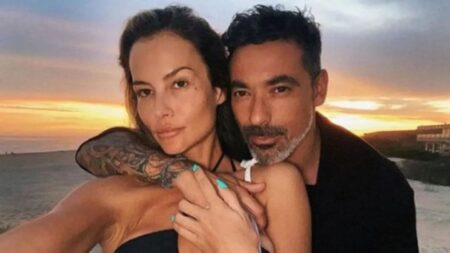 Natalia Borges ed Ezequiel Lavezzi