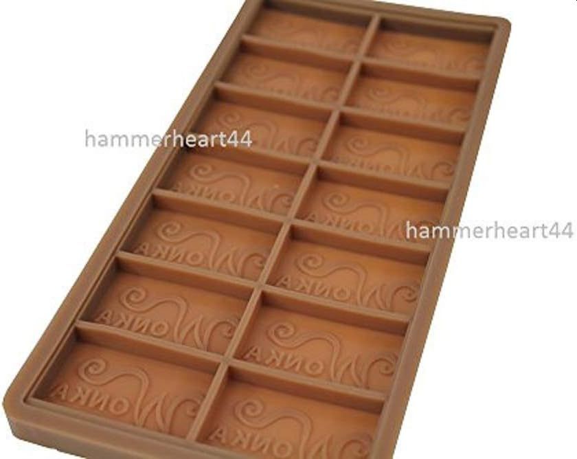 forma in silicone per fare le tavolette di cioccolato Wonka