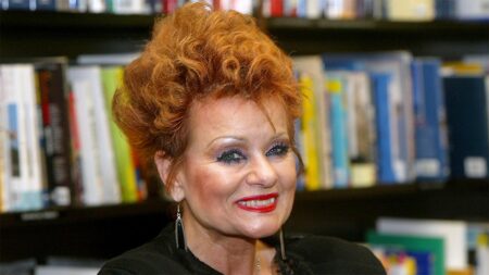 Una foto dela televangelistica Tammy Faye