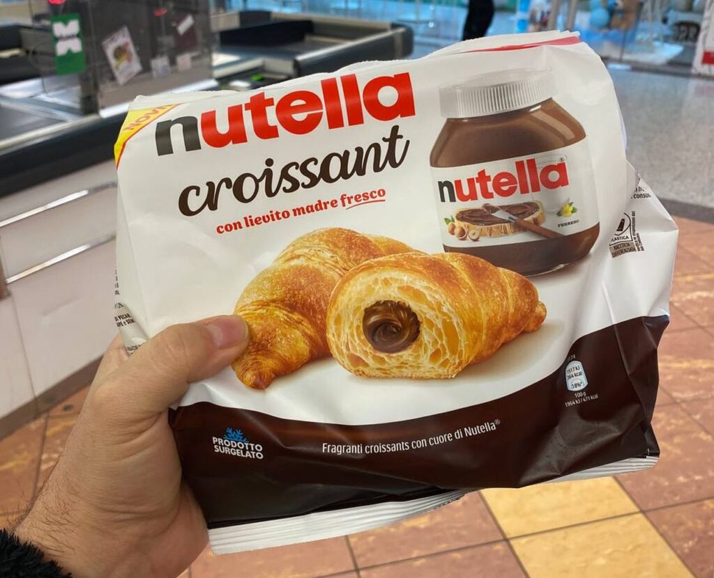 Nutella Croissant Surgelati