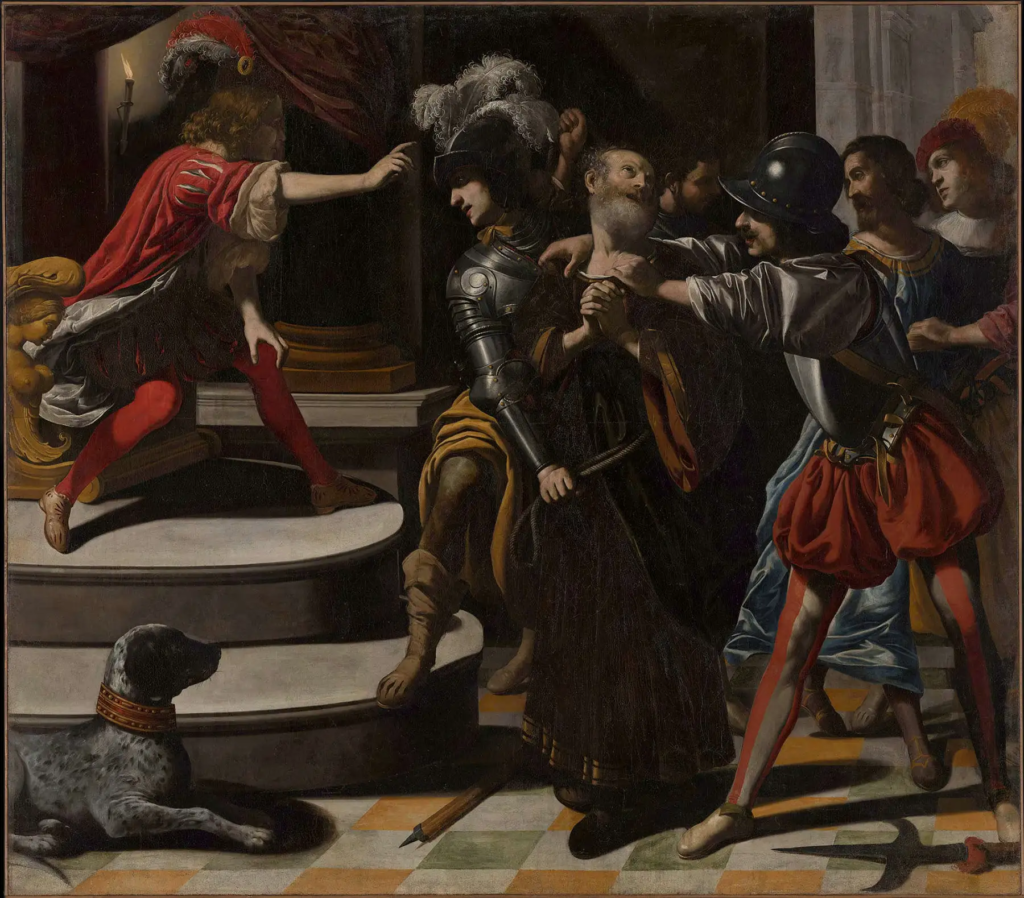 Riproduzione di La cattura di San Pietro, di Rutilio Manetti