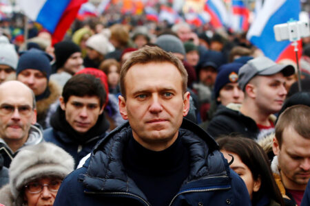 Alexei Navalny in marci, 2019 [Getty]