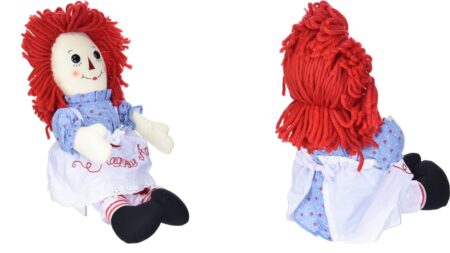 La vera bambola Annabelle, una Raggedy Ann