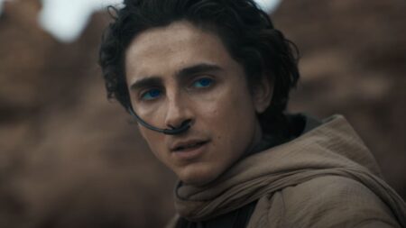 Timothee Chalamet in Dune - Parte Due