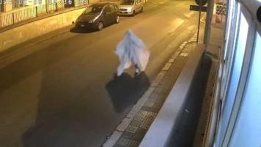 Lo stalker travestito da fantasma