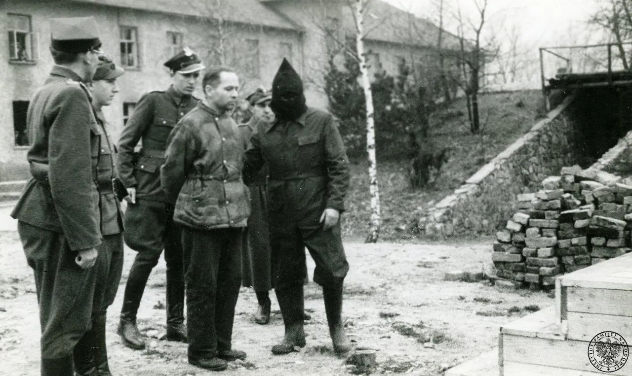 Rudolf Hoss prima dell'esecuzione