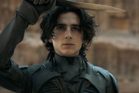 Frame che ritrae Timothée Chalamet in Dune