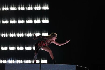 Taylor Swift durante lo show di Sydney