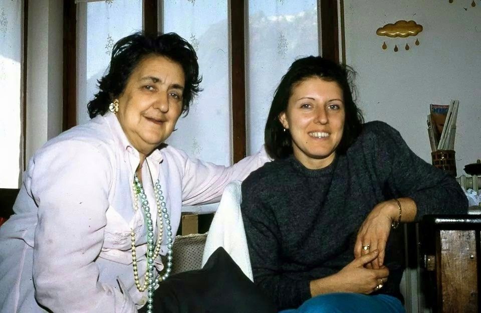 Alda Merini e Flavia Carniti