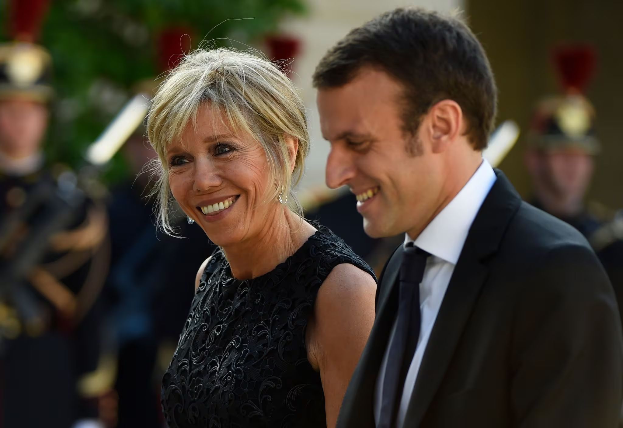 Emmanuel e Brigitte Macron