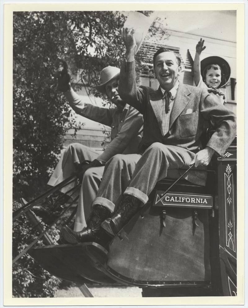 Owen Pope con Walt Disney