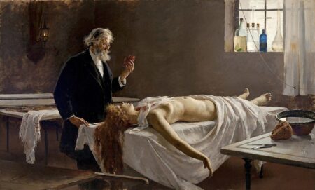 L'autopsia quadro di Enrique Simonet del1890