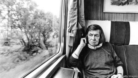 Patricia Highsmith in treno