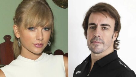 Taylor Swift e Fernando Alonso