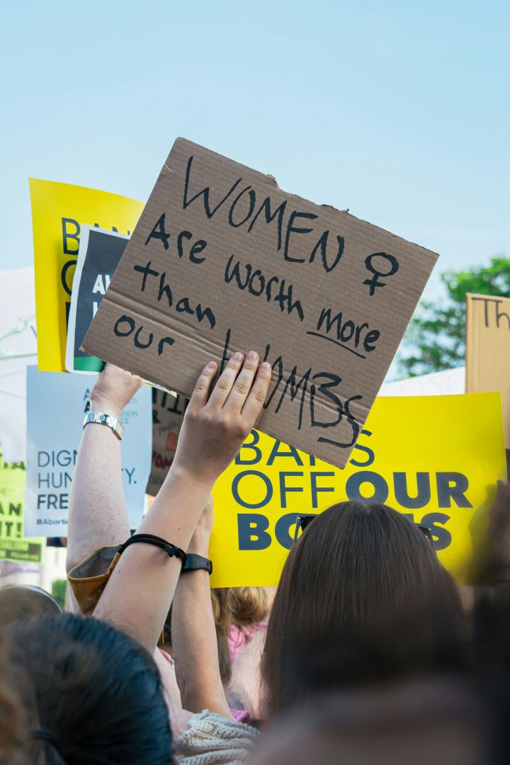 Una manifestazione a favore dell'aborto in America