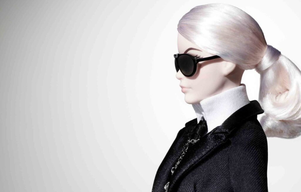 Barbie Karl Lagerfeld DETTAGLIO