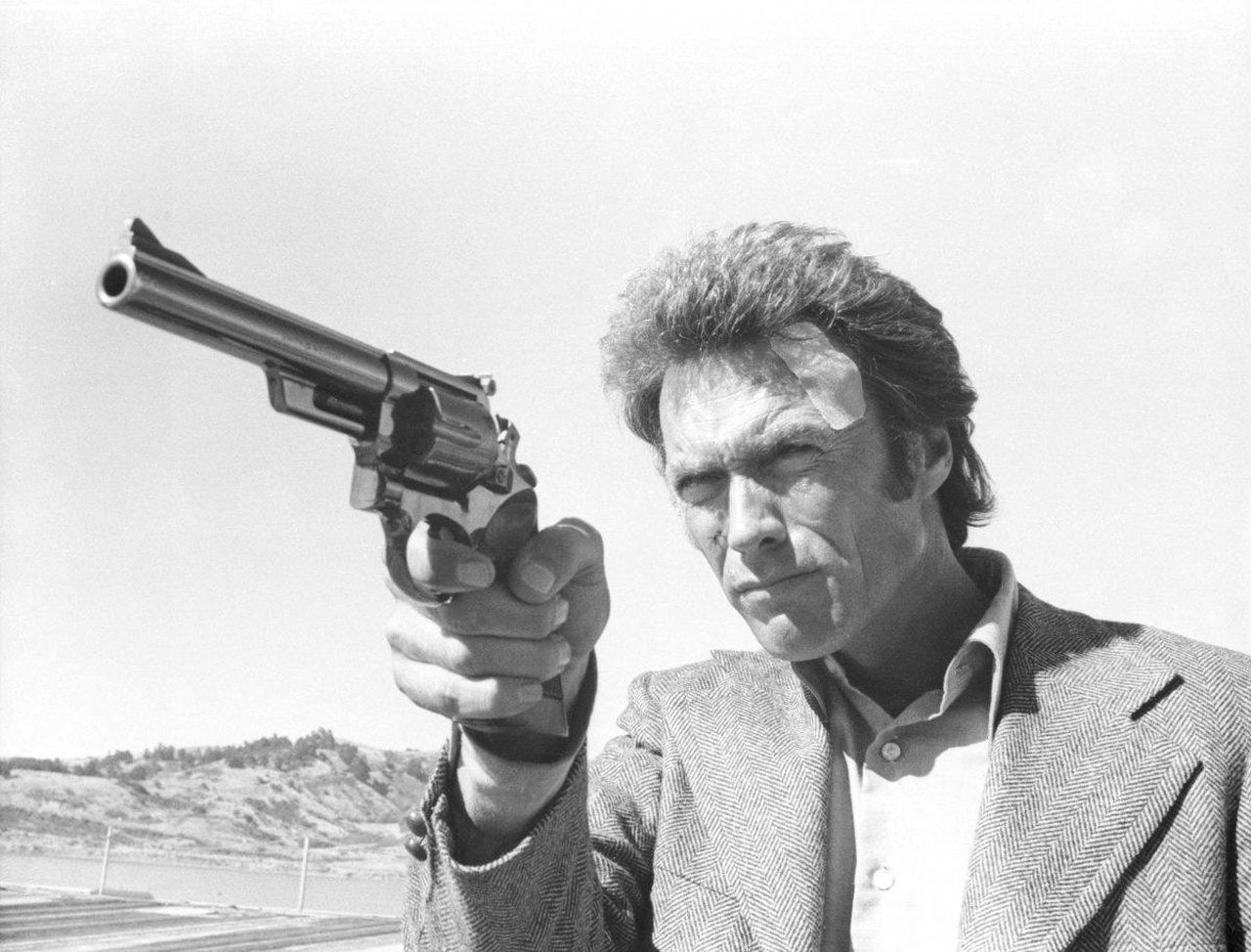 Clint Eastwood con la 44 magnum