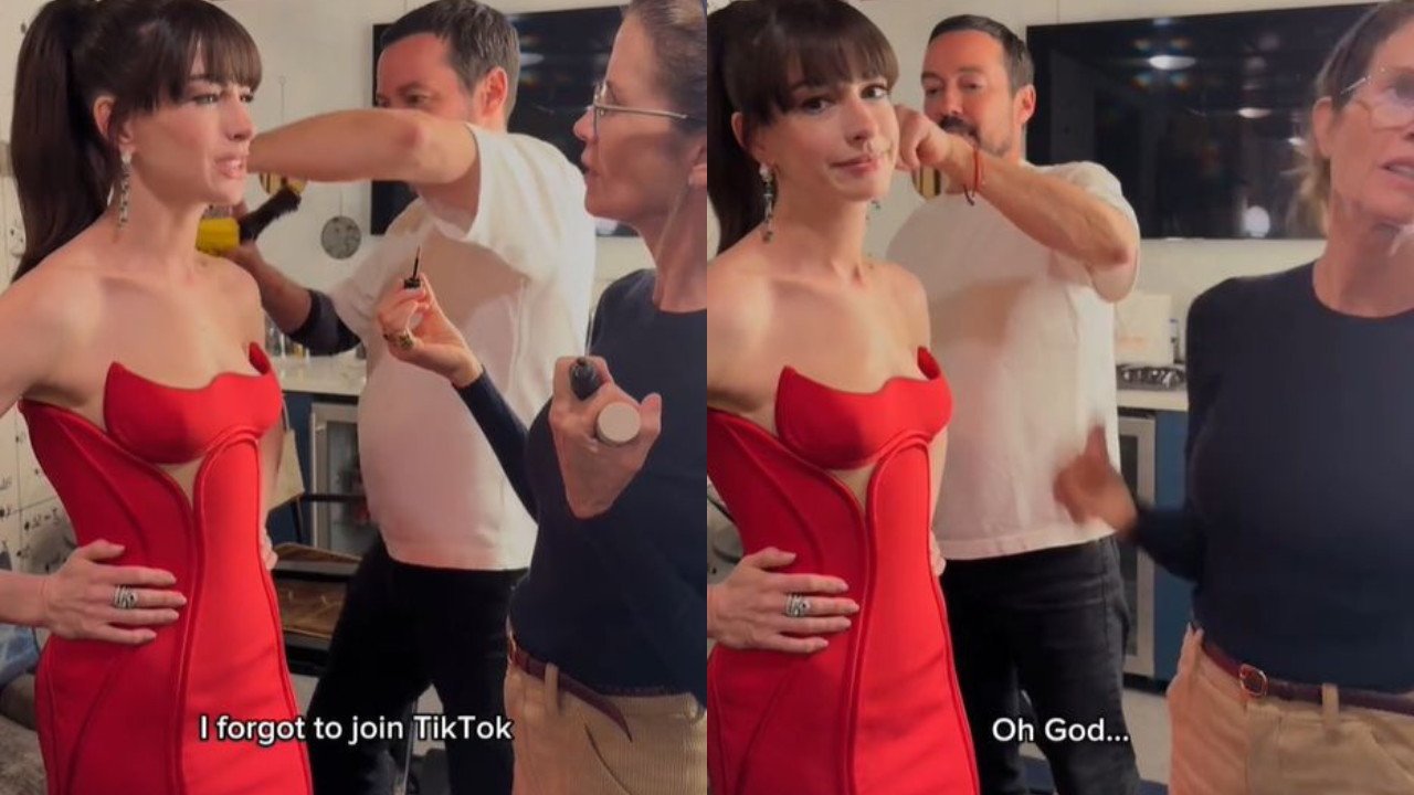 Anne Hathaway parla italiano nel suo ironico video di debutto su TikTok (già virale)