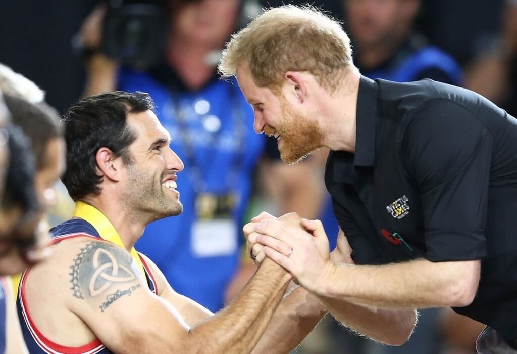 Il principe Harry agli Invictus Games