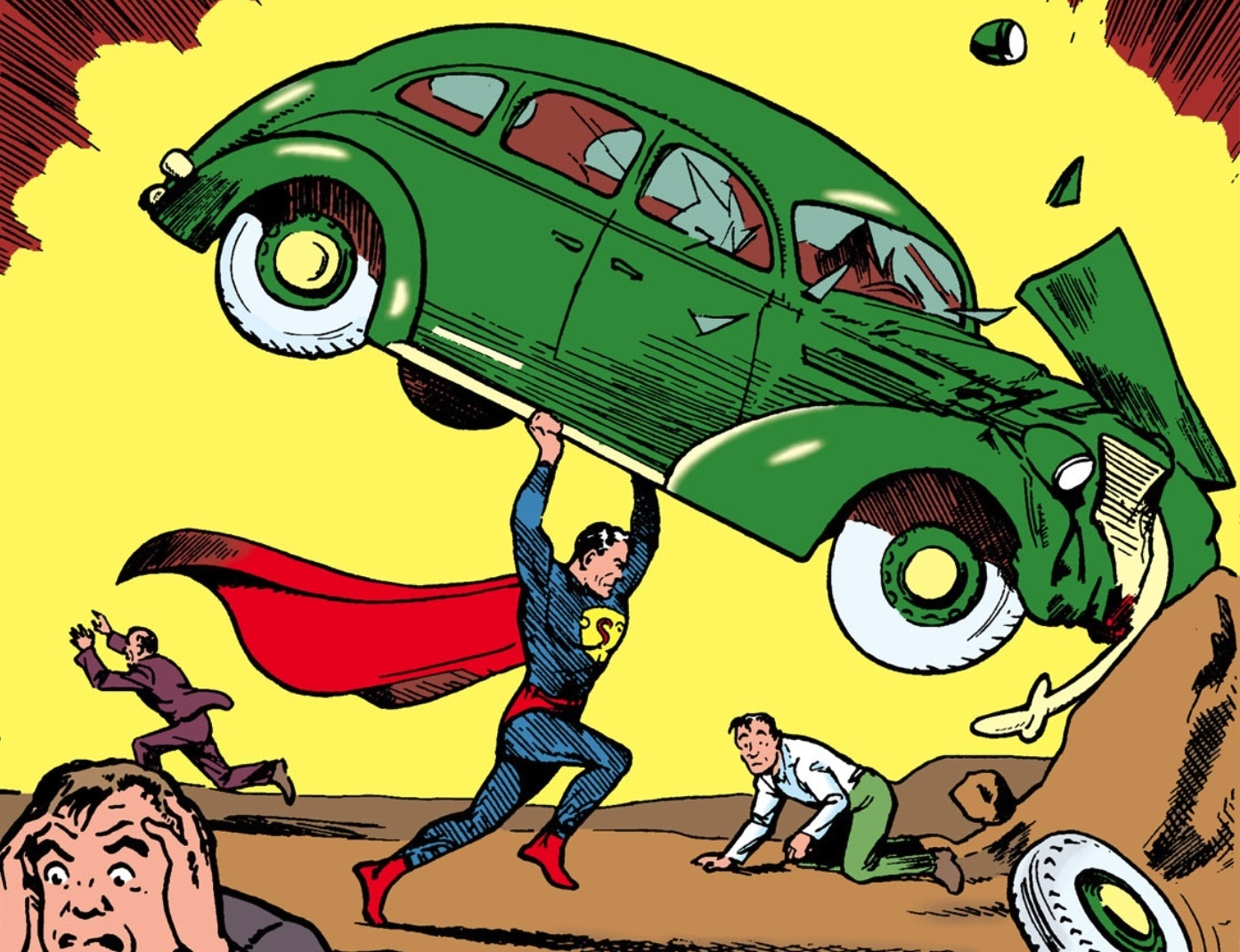 Superman, la prima copertina