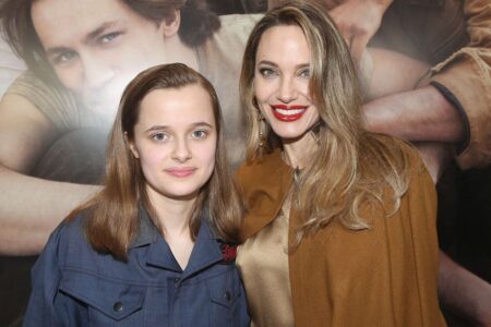 Vivienne e Angelina Jolie