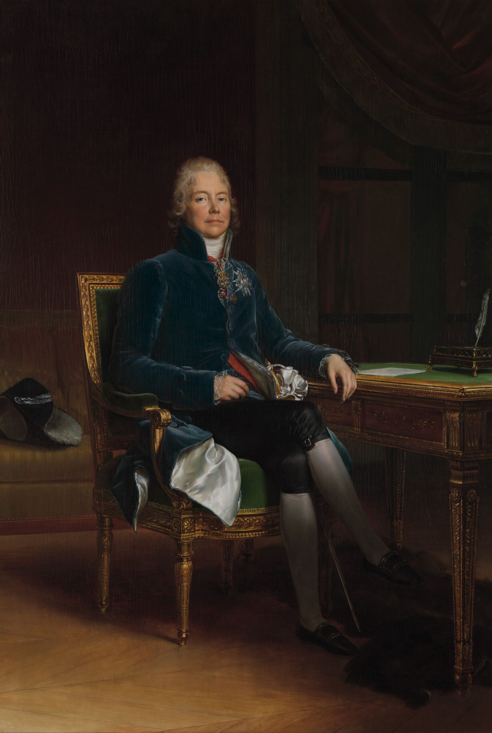 Charles Maurice de Talleyrand Périgord ritratto di François Gérard 1808