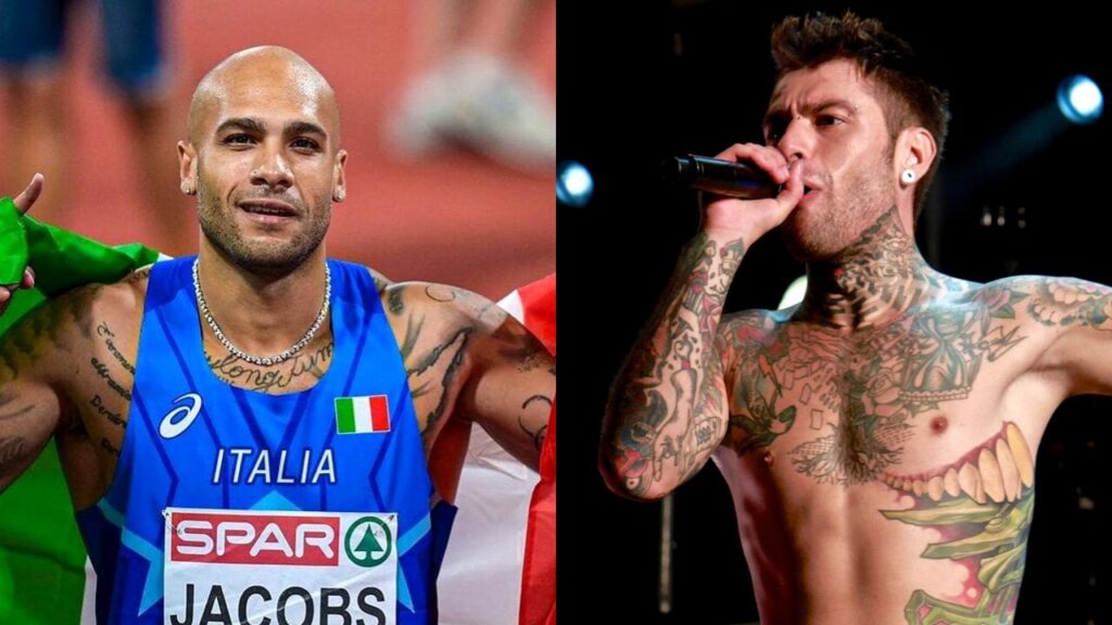 Marcell Jacobs e Fedez