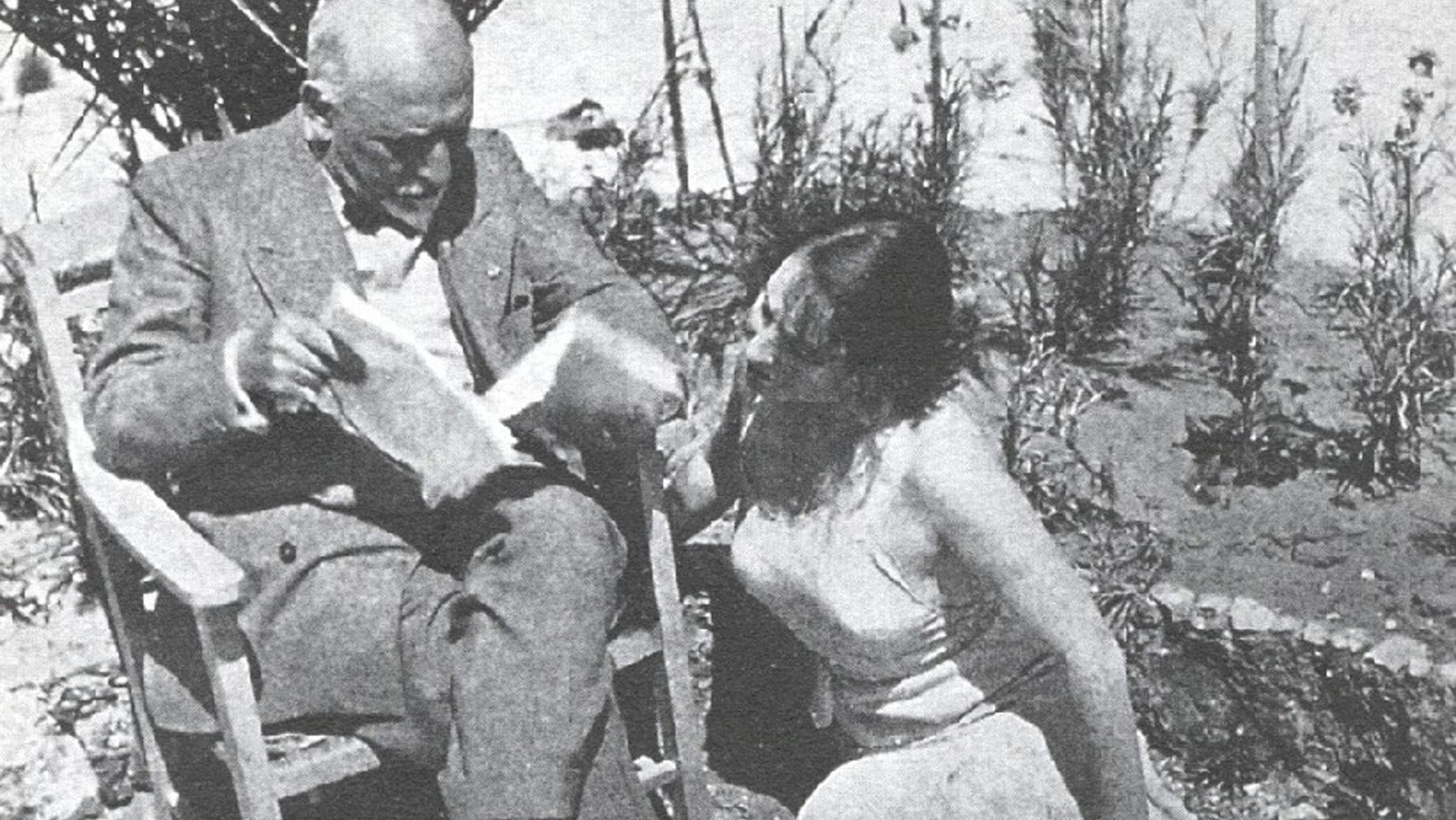 Luigi Pirandello e Marta Abba