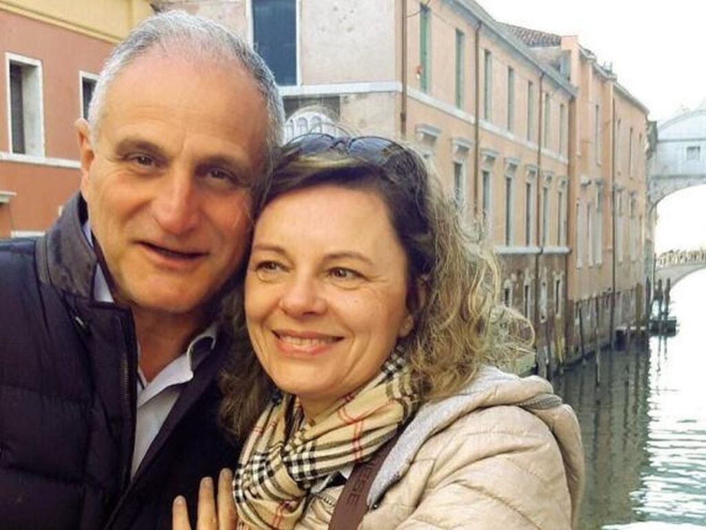 Marco Nosotti e la moglie Silvia