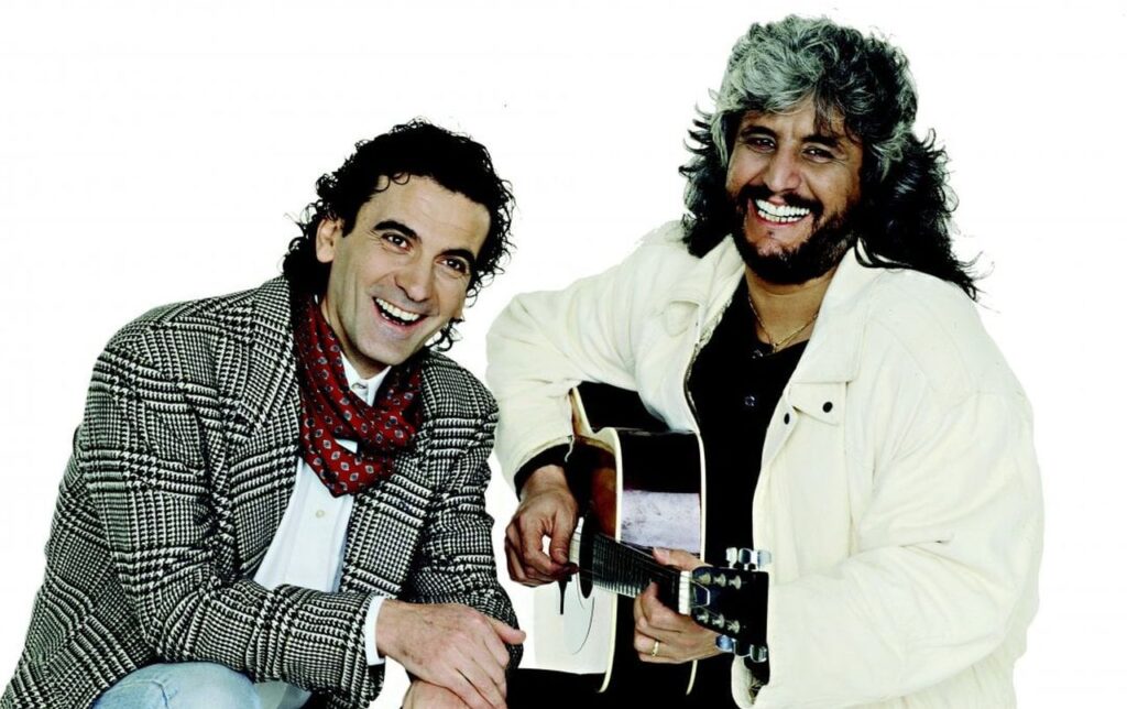 Massimo Troisi e Pino Daniele