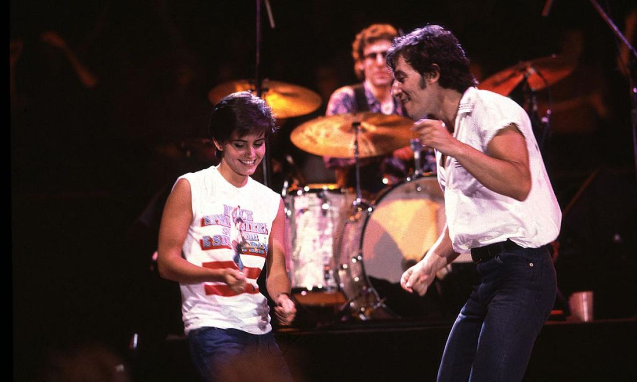 Courtney Cox e Bruce Springsteen