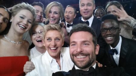 Ellen DeGeneres e il selfie più famoso della storia