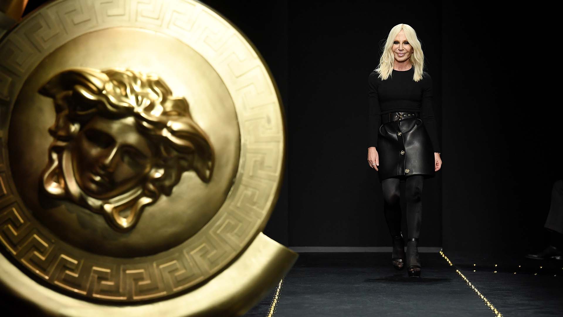 Donatella Versace medusa