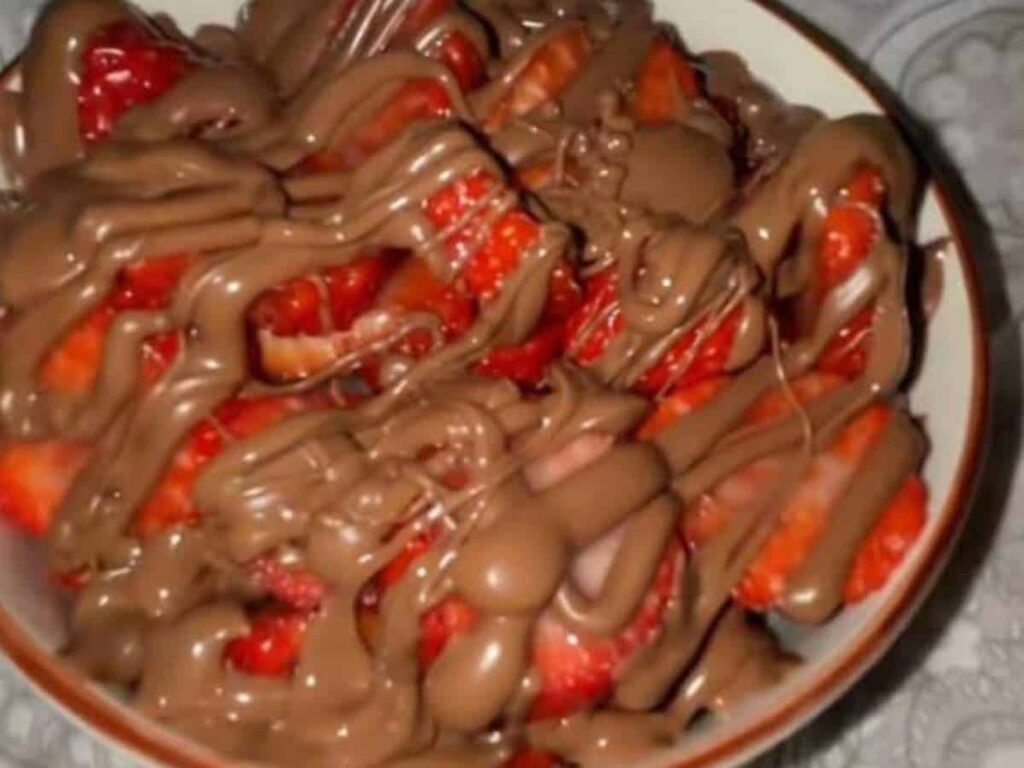 Fragole e cioccolato TikTok