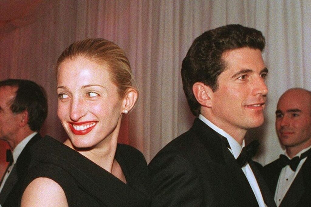 John Kennedy jr e la moglie Carlyn Bessette