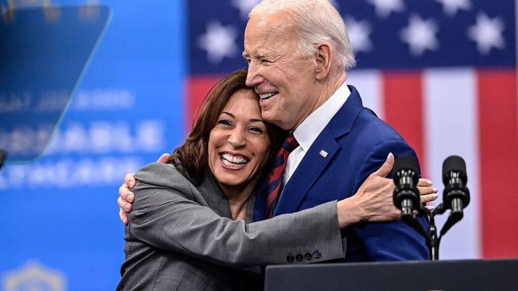 Kamala Harris e Joe Biden