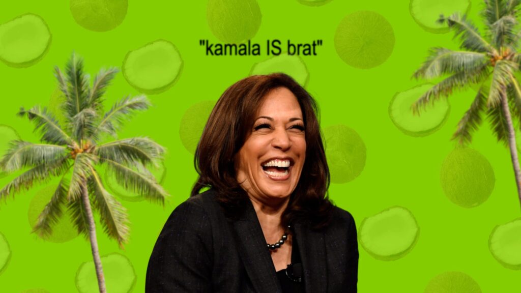 Kamala Harris e il verde brat